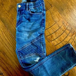 H&M adjustable waist denim jeans..size 10/11